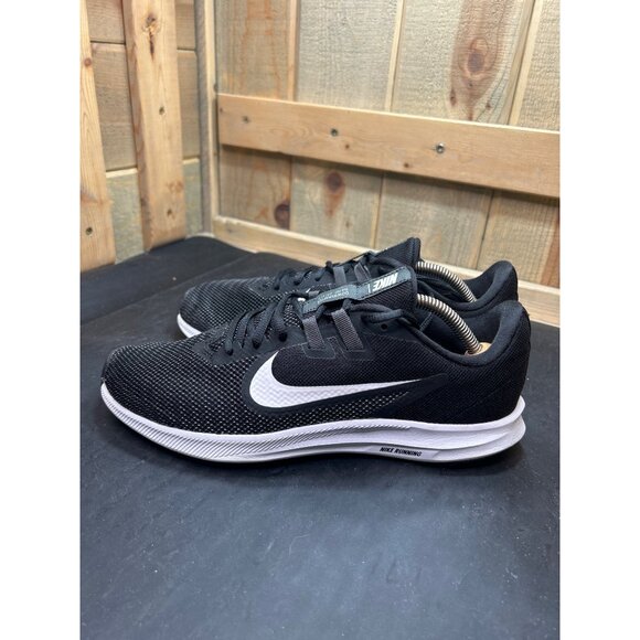 Nike Downshifter 9 Black Running Shoes Mens 8.5 AQ7481-002 - Picture 5 of 9